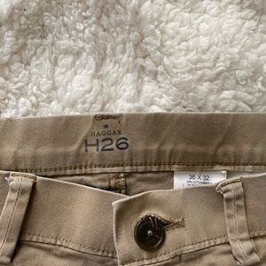 Haggar H26 khaki pants